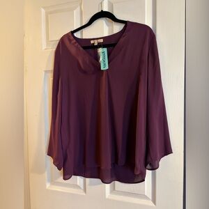 Les Serein Purple Women's Top
